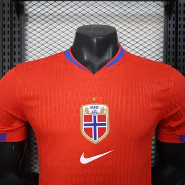 2025 Players Norway Home Kit S-2XL Cheap Football Jersey Wholesale Yupoo