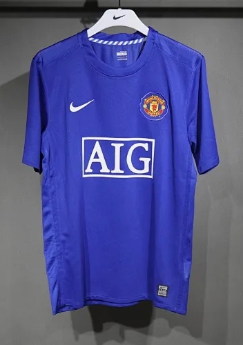 08-09 Retro Player Manchester United Third Away Kit Cheap Football Jersey Wholesale Yupoo
