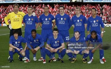 08-09 Retro Player Manchester United Third Away Kit Cheap Football Jersey Wholesale Yupoo