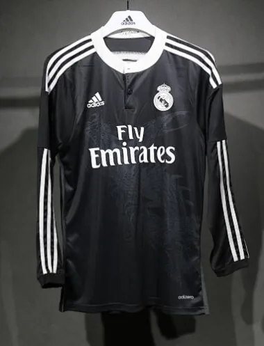 14-15 Retro Player Real Madrid Third Away Kit Long Sleeve Cheap Football Jersey Wholesale Yupoo