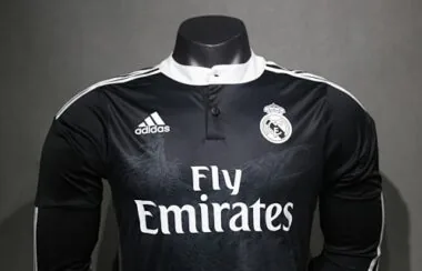 14-15 Retro Player Real Madrid Third Away Kit Long Sleeve Cheap Football Jersey Wholesale Yupoo