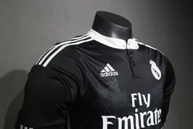 14-15 Retro Player Real Madrid Third Away Kit Long Sleeve Cheap Football Jersey Wholesale Yupoo
