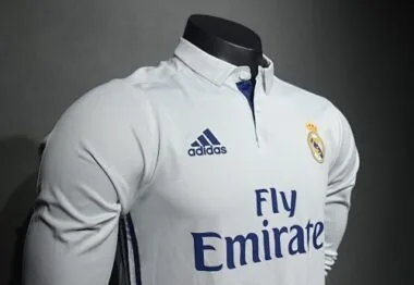 16-17 Retro Player Real Madrid Home Kit Long Sleeve Cheap Football Jersey Wholesale Yupoo