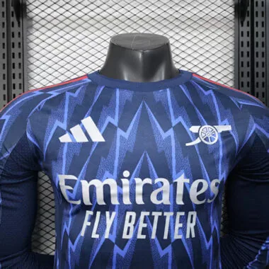 25-26 Player Arsenal Away Long Sleeve Kit S-3XL Cheap Football Jersey Wholesale Yupoo