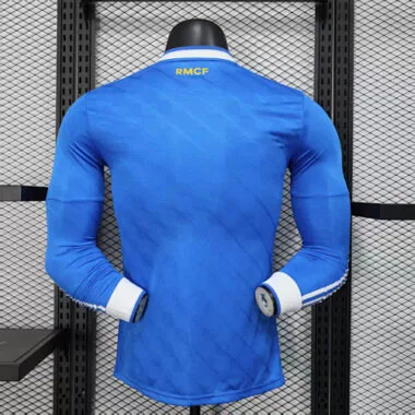 25-26 Player Real Madrid Third Away Long Sleeve Kit S-3XL Cheap Football Jersey Wholesale Yupoo