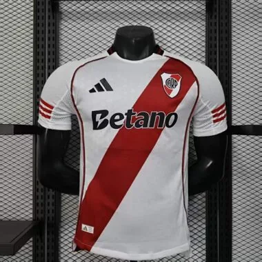 25-26 Player River Plate Home S-XXL Cheap Football Jersey Wholesale Yupoo