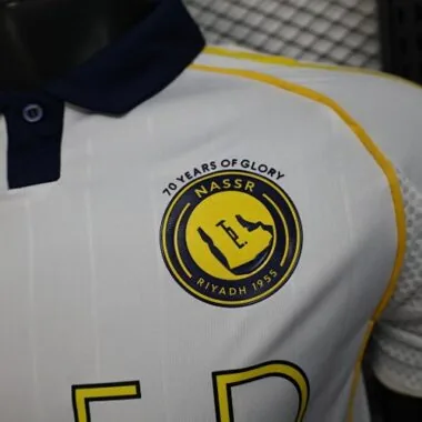 Maillot de football Al-Nassr (3e tenue d'extérieur) pour 25-26 joueurs, tailles S à XXL, pas cher, vente en gros sur Yupoo