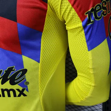 25-26 Club America Home Long Sleeve Kit Player Version Shirt Cheap Football Jersey Wholesale Yupoo