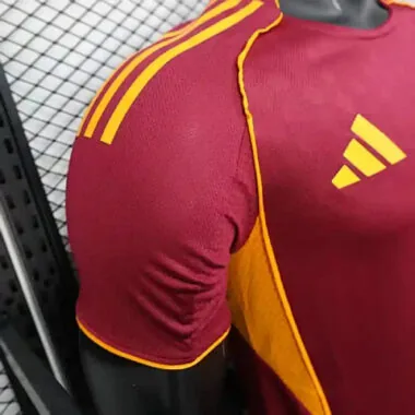 25-26 Players Roma Home Kit Cheap Football Jersey Wholesale Yupoo