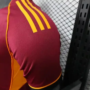 25-26 Players Roma Home Kit Cheap Football Jersey Wholesale Yupoo