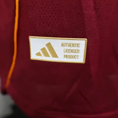 25-26 Players Roma Home Kit Cheap Football Jersey Wholesale Yupoo