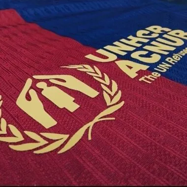 25-26 Player Barcelona Home x Travis Scott Soccer Jersey