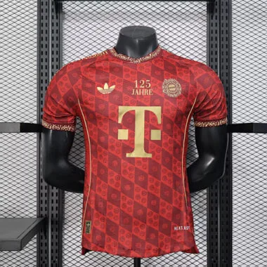 2025/26 Bayern 125th Anniversary Player Version Cheap Soccer Jerseys
