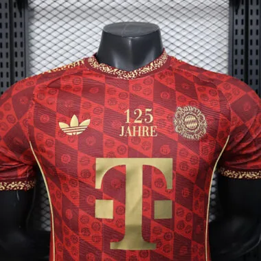 2025/26 Bayern 125th Anniversary Player Version Cheap Soccer Jerseys