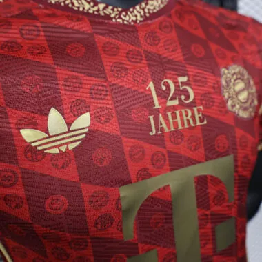 2025/26 Bayern 125th Anniversary Player Version Cheap Soccer Jerseys