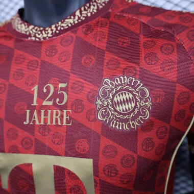 2025/26 Bayern 125th Anniversary Player Version Cheap Soccer Jerseys
