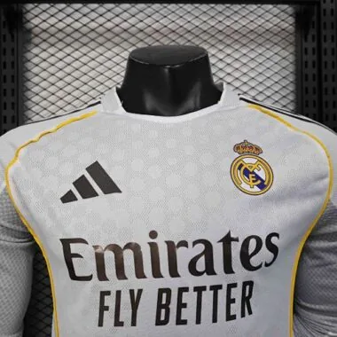 25-26 Player Long sleeves Real Madrid Home Kit S-3XL