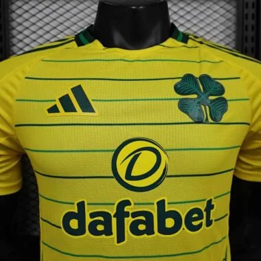 Camisa do Celtic para jogos fora de casa, tamanhos 24-25, S-XXL