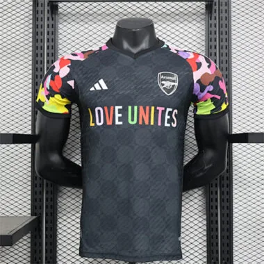 2023/24 Arsenal Training kit black player version