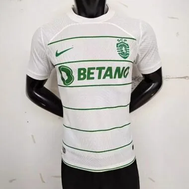 23-24 Sporting Lisbon Away Kit Player Version Shirt Football Jerseys Yupoo