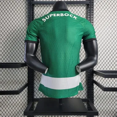 23-24 Sporting Lisbon Home Kit Player Version Shirt Football Jerseys Yupoo