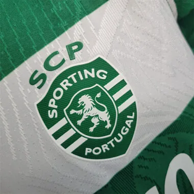 23-24 Sporting Lisbon Home Kit Player Version Shirt Football Jerseys Yupoo
