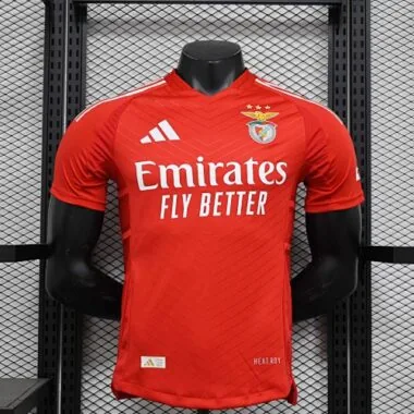 24-25 Benfica Home Kit Player Version Shirt