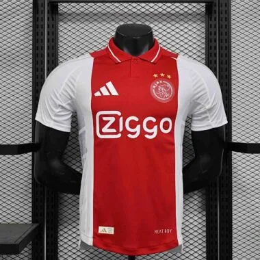 24-25 Ajax Home Kit Player Version Shirt