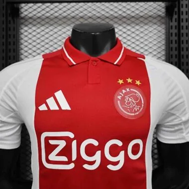 24-25 Ajax Home Kit Player Version Shirt