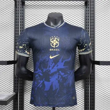 2024 Brazil Special Edition Navy Kit Player Version Shirt