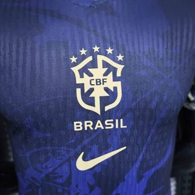 2024 Brazil Special Edition Navy Kit Player Version Shirt