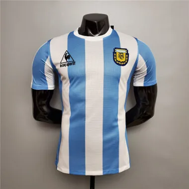1986 Argentina home 10# Maradona Player version