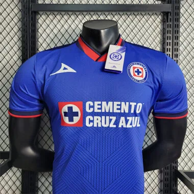 2023/24 Cruz Azul Home Blue Kit Player Version Shirt