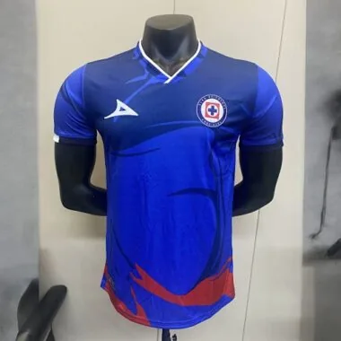 2023/24 Cruz Azul Training Kit Blue Player Version Shirt