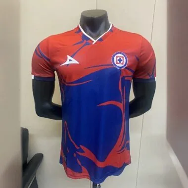 23-24 Cruz Azul Training Kit Red Player Version Shirt
