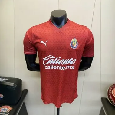 23-24 Chivas Guadalajara Training Kit Red Player Version