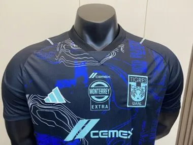 2023/24 Tigres UANL Black Special Edition Navy Player Version Shirt