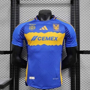 24-25 Tigres UANL Away Long Sleeve Kit Player Version Shirt