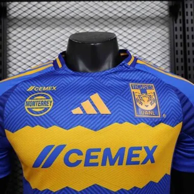 24-25 Tigres UANL Away Long Sleeve Kit Player Version Shirt