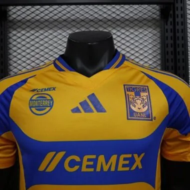 2024/25 Tigres UANL Home Kit Player Version Shirt
