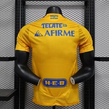 2024/25 Tigres UANL Home Kit Player Version Shirt