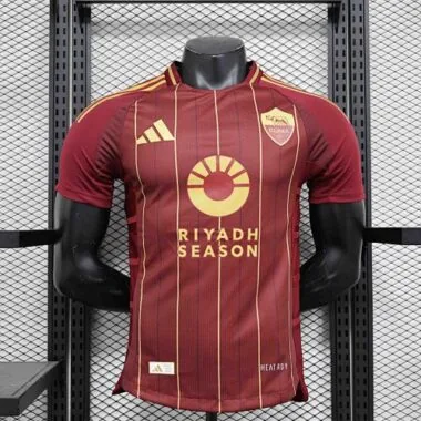 24-25 Roma Home Kit Player Version Shirt