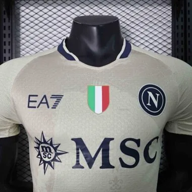 2023/24 Napoli Special Edition Kit White Player Version Concept Shirt