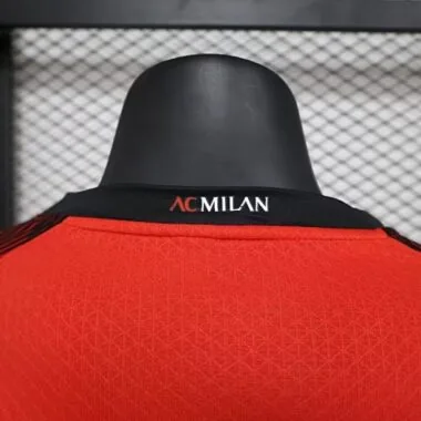 2023/24 AC Milan Home Player Version Long Sleeve