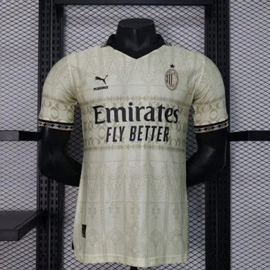 2023/24 AC Milan Fourth Kit Beige Player Version Shirts