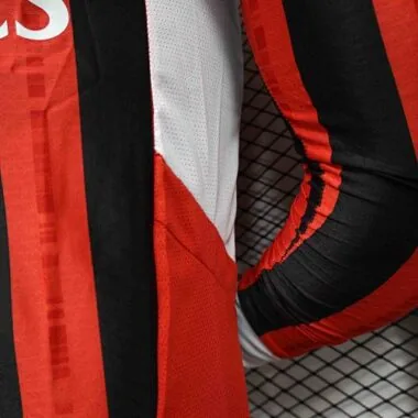 2024/25 AC Milan Home Long Sleeve Player Version Shirt