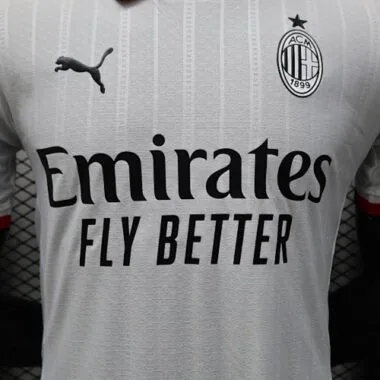2024/25 AC Milan Away Kit Player Version Shirt
