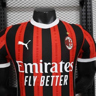 2024/25 AC Milan Home Kit Player Version Shirt