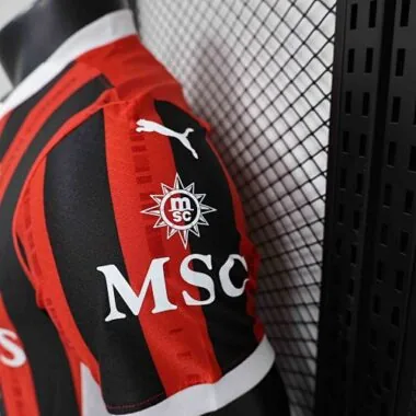 2024/25 AC Milan Home Kit Player Version Shirt