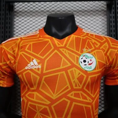 2023 Algeria Orange Player Version S-XXL Cheap Football Kit
